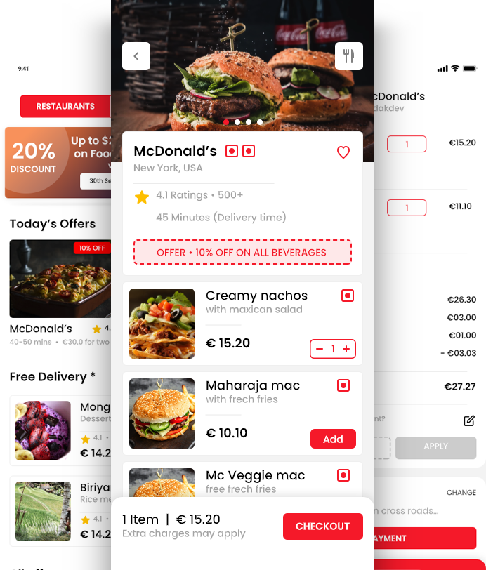 Food Delivery Mobile App Development Company