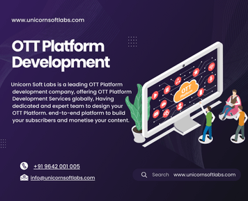Unicorn Soft Labs Ott application development
