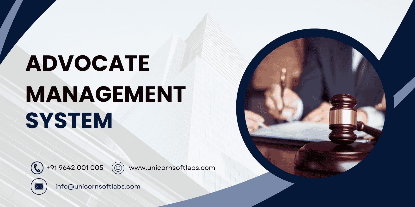 Unicorn Soft Labs Advocate Management System Application