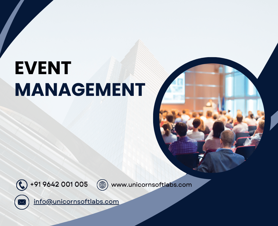 Unicorn Soft Labs Event Management Software development