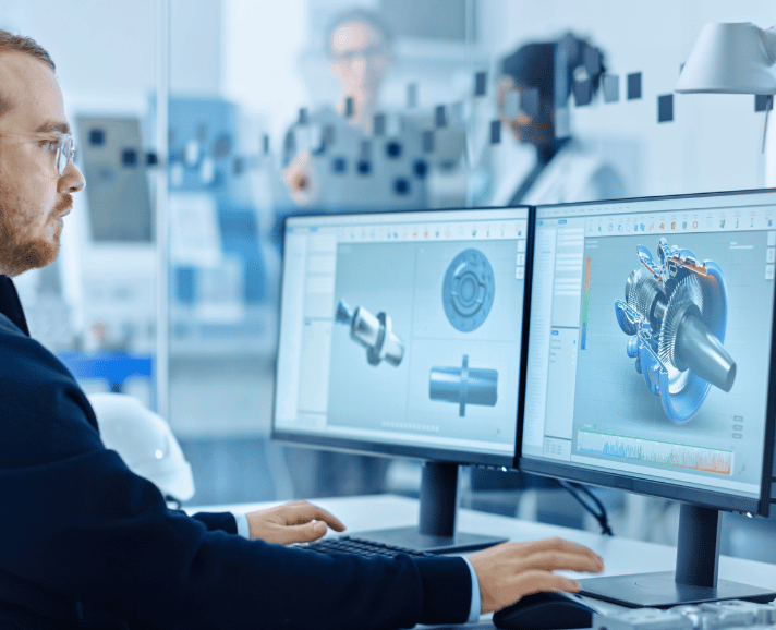 Unicorn Soft Labs Manufacturing Software in monitor