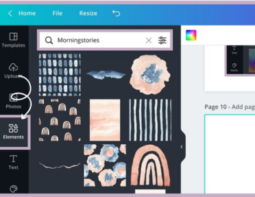 Unicorn Soft Labs Design Elements in Canva